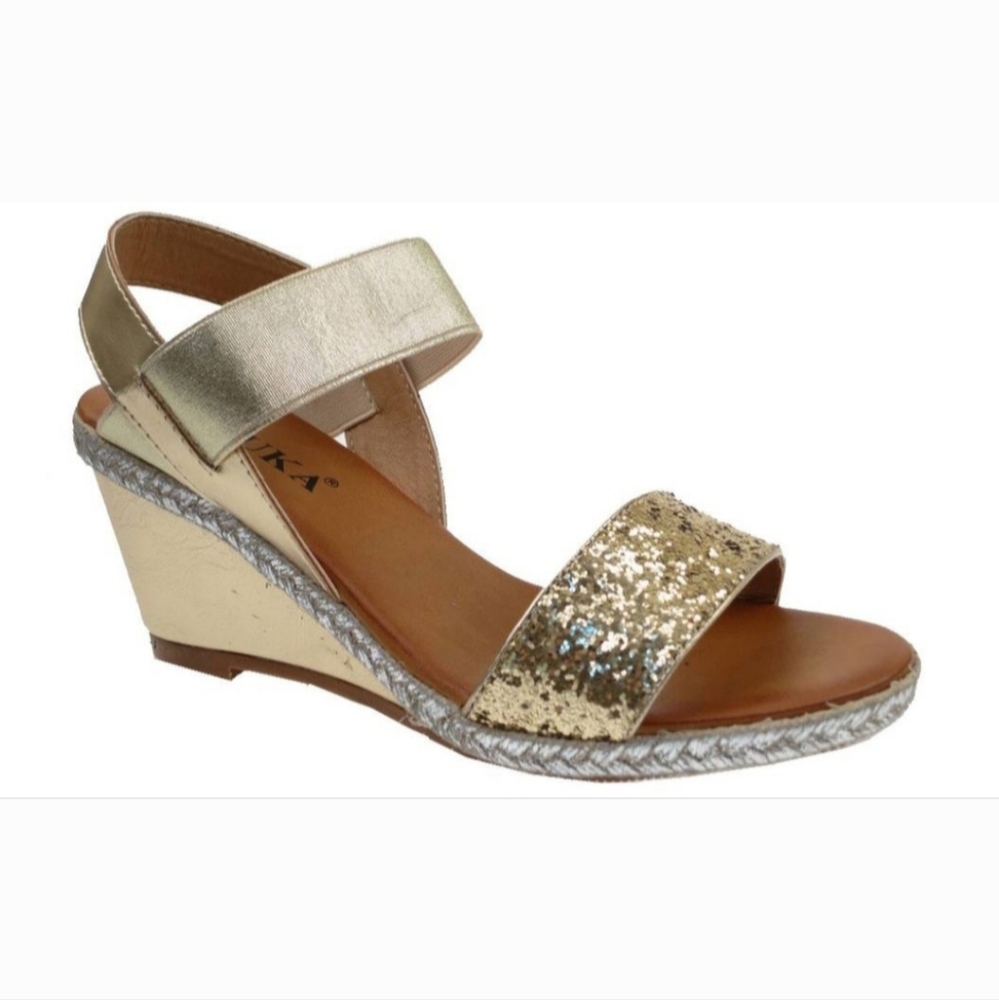 Women's Sparkle-Strap Sandals NWOB